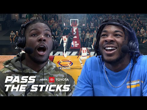 Pass The Sticks: Rookies Rage Quit In NBA 2K | LA Chargers video clip