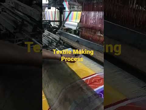 Textile Making Process #mh13 #handloom #textile #solapur #terrytowel #chaddar