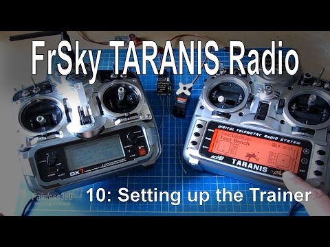 (10/12) FrSky TARANIS Radio – Setting up and using the Trainer (Master/Slave) setup with a DX7 - UCp1vASX-fg959vRc1xowqpw