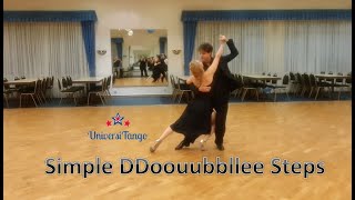 Tango lesson - Easy Double Steps
