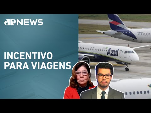 Aposentados já compraram mais de 3 mil passagens pelo ‘Voa Brasil’; Dora Kramer comenta