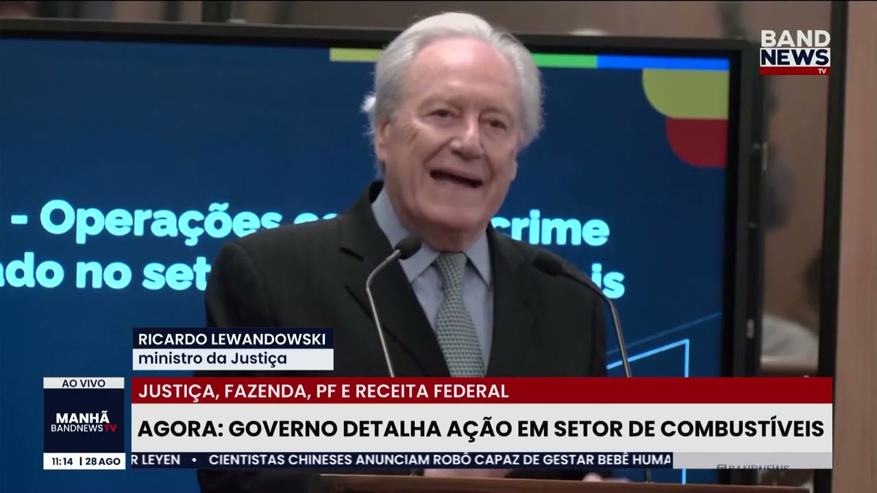 Operação que mira esquema do PCC com postos é “uma das maiores”, diz Lewandowski