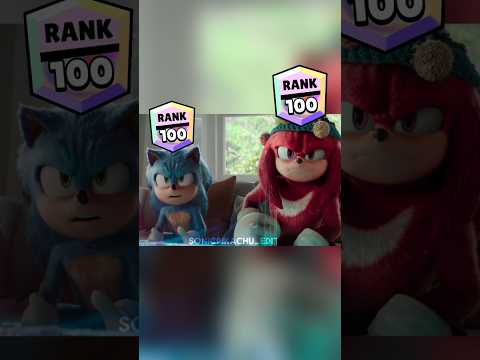 Brawl Stars Sonic Rank UP #brawlstars #sonic #shorts