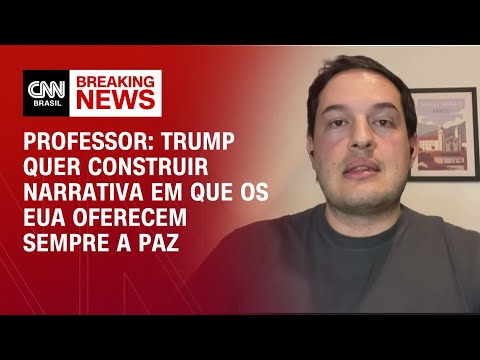 ​Trump quer construir narrativa em que os EUA saem como vítima, diz professor | PRIME TIME
