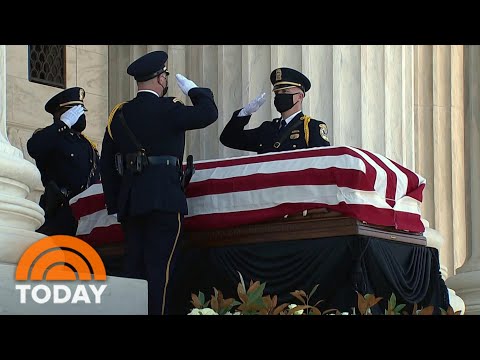 Ruth Bader Ginsburg Remembered By Mourners As She Lies In Repose | TODAY
