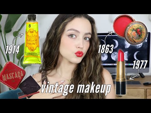 GET READY WITH ME: VINTAGE MAKEUP (part 2)