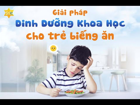 Khóa học Giải pháp dinh dưỡng khoa học cho trẻ biếng ăn
