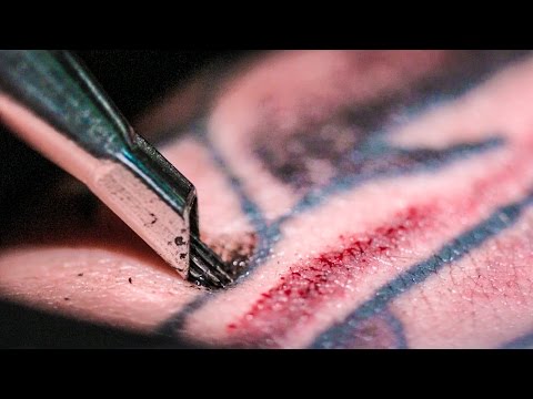 TATTOOING Close Up (in Slow Motion) - Smarter Every Day 122 - UC6107grRI4m0o2-emgoDnAA