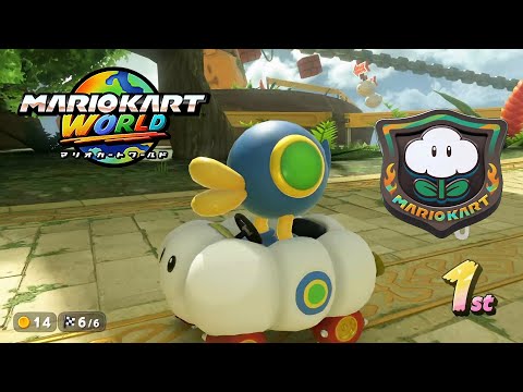 【マリオカートワールド】サバイバル くもラリー 150cc プレイ動画【マリカワールド/Switch2】