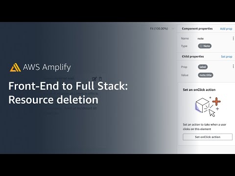 Frontend to Full Stack: Resource Deletion | Amazon Web Services