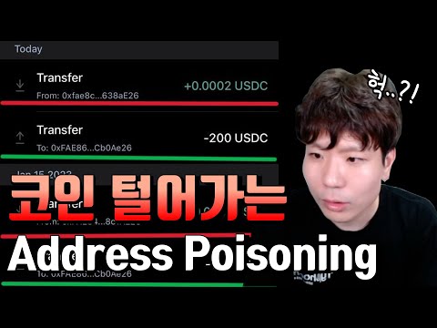 해킹 기법 감상회 : Fast Flux와 Address Poisoning | 내 지갑에 모르는 주소가 적혀있다?!
