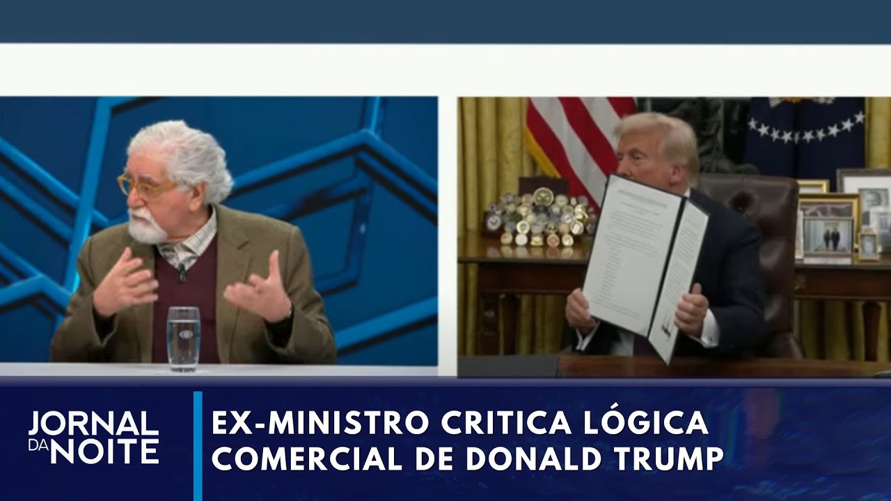 Canal Livre ex ministro critica lógica comercial de Donald Trump