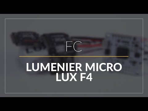 Lumenier Micro Lux F4 // Micro Flight Controller // GetFPV.com - UCEJ2RSz-buW41OrH4MhmXMQ