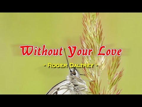 Without Your Love - Roger Daltrey (KARAOKE) - UCj8MrQPTFj08bCg_G0WLFVg