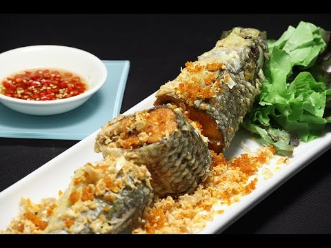 ปลากระบอกทอดขมิ้น by มาดามตวง 26/11/57