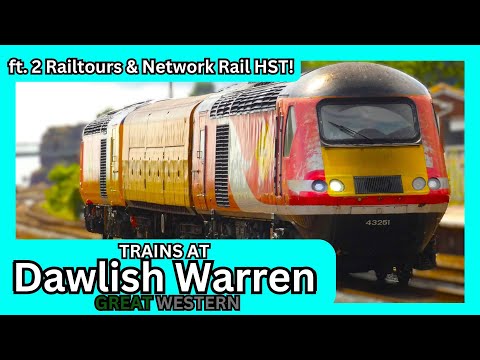 Trains at Dawlish Warren, GWML - 14.8.24