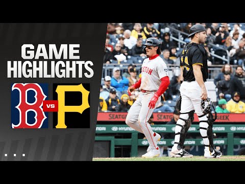 Red Sox vs. Pirates Game Highlights (4/21/24) | MLB Highlights video clip
