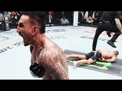 Fighters react to max holloway brutal knockout of justin gaethje with buzzer beater punch | ufc 300