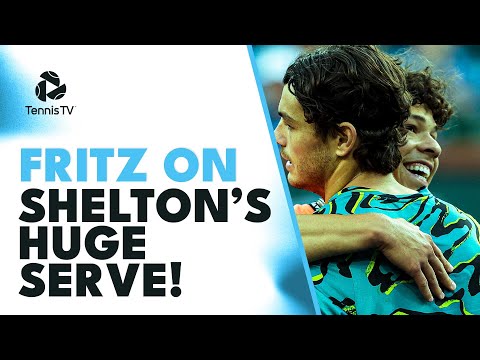 147 MPH?! 💣 Taylor Fritz On Facing Ben Shelton's HUGE Serve | Indian Wells 2023 Highlghts