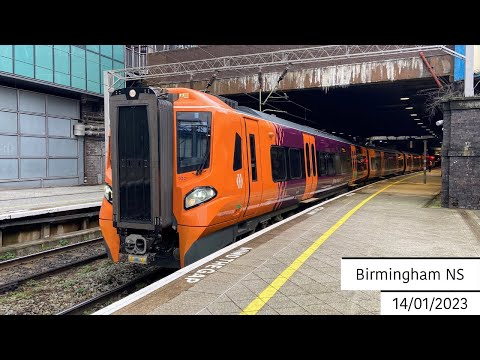 Trains at Birmingham New Street (14/01/2023) ft:@travellingmix9318