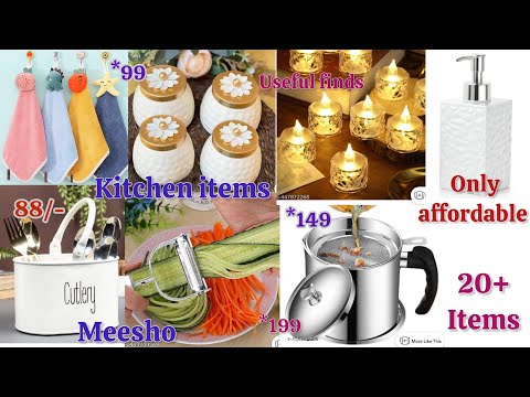 Meesho kitchen haul|20+Amazing kitchen items starts from ₹88|meesho kitchen products | #meeshohaul