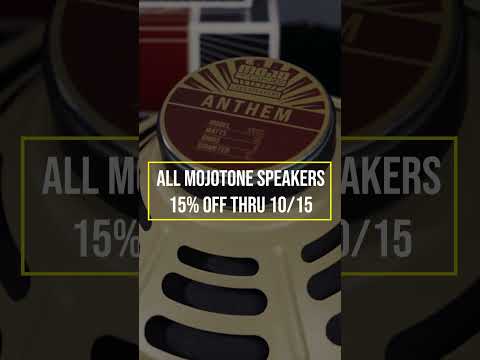 Mojotone Anthem 12-inch Guitar Speaker Rocktober Sale #short