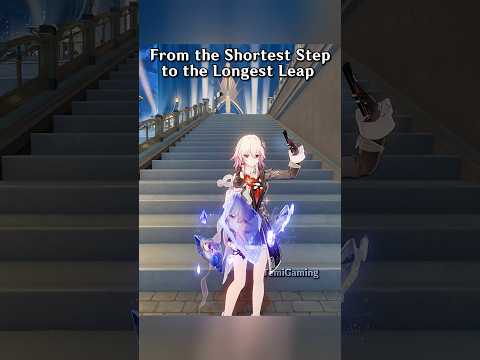 Which HSR Characters Has the Longest Step? #honkaistarrail #starrail #hoyoverse #shorts