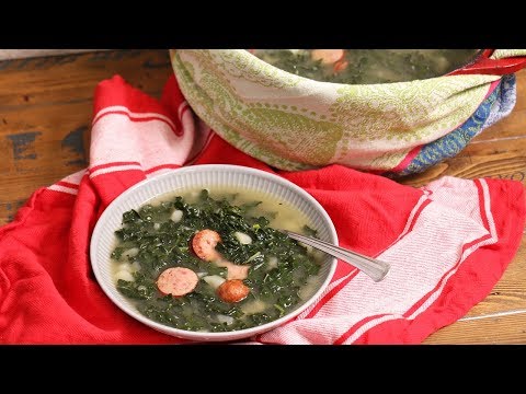 Caldo Verde (Portuguese Green Soup) | Ep 1319