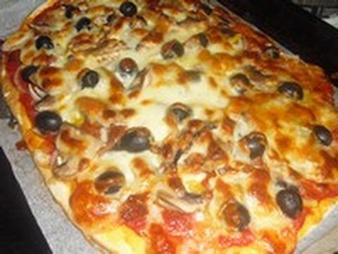 recette des pizzas  maison sans robot