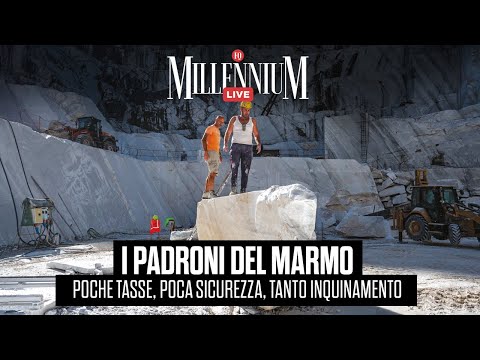 "I padroni del marmo: poche tasse, poca sicurezza, tanto inquinamento"