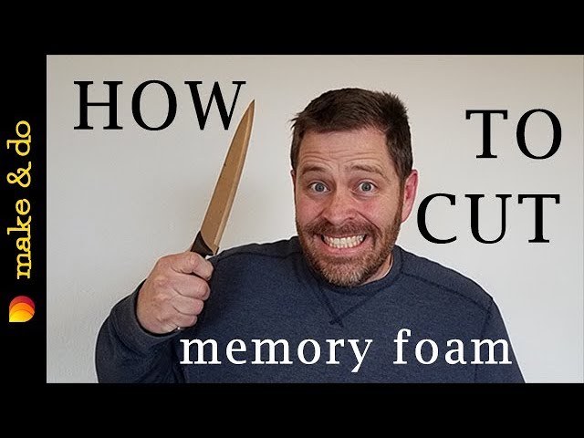 How to Cut Memory Foam for Your Next Project