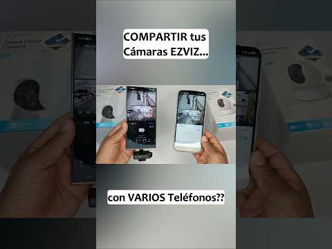 Cómo COMPARTIR cámaras EZVIZ con OTRO Teléfono Celular/Muy Fácil.