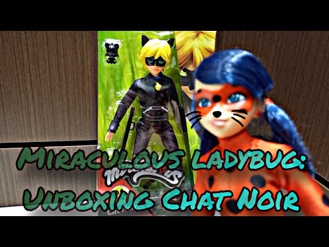 Miraculous ladybug: Unboxing/Review Chat Noir 🐾