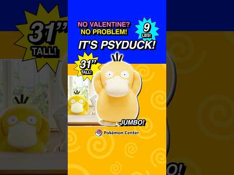 Who needs a #Valentine when you’ve got #Psyduck ⁉️#Pokemon