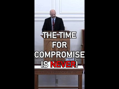 THE TIME FOR COMPROMISE IS NEVER! - Pastor Patrick Hines #shorts