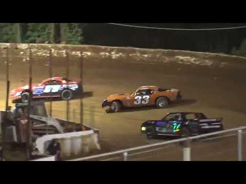 Stock V8 at Winder Barrow Speedway 4/27/2024 - dirt track racing video image