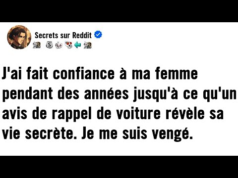 J'ai Fait Confiance à Ma Femme Pendant des Années, Jusqu'à ce qu'un Avis de Rappel de Voiture Révèle