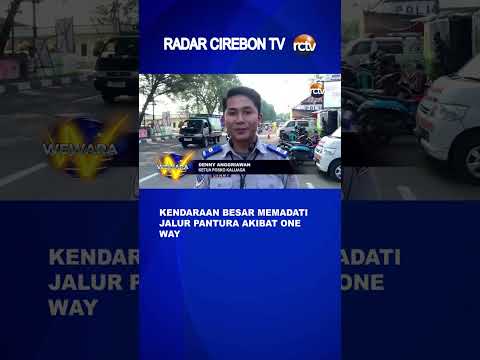 Kendaraan Besar Memadati Jalur Pantura Akibat One Way
