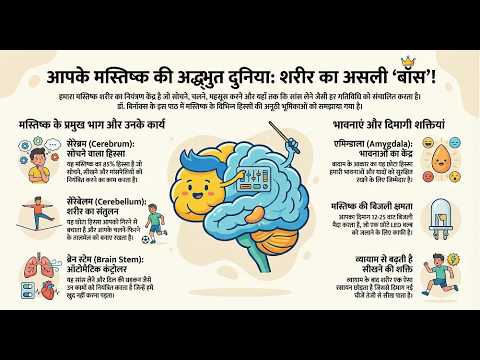 मस्तिष्क: शरीर का असली बॉस | How Your Brain Works? | Best Learning Videos | Apna Schools