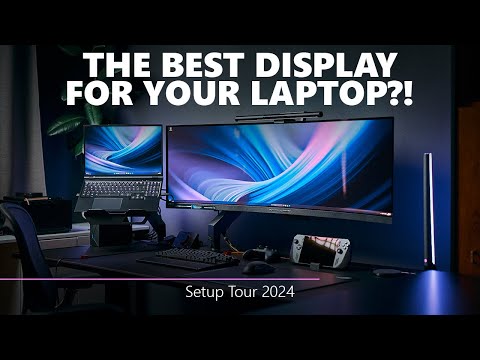 My insane super-ultrawide laptop setup for gaming and editing  + Agon by AOC PD49 review