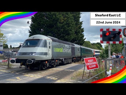 *HST Railtour* Sleaford East Level Crossing (22/06/2024)