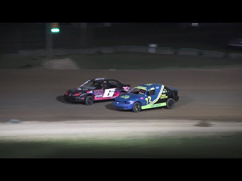Flinn Stock A-Feature at Crystal Motor Speedway, Michigan on 06-11-2022!! - dirt track racing video image