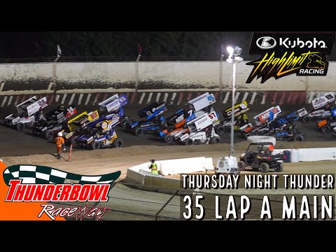 Unstoppable: Kyle Larson’s Sixth Straight Win High Limit A Main Tulare Thunderbowl - dirt track racing video image