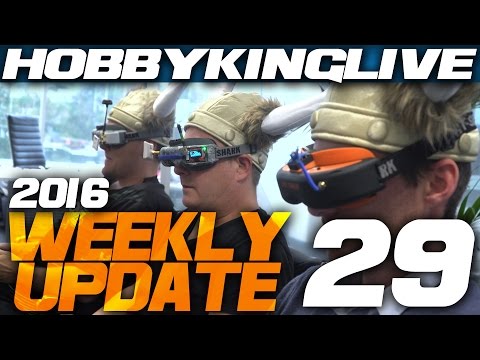 Weekly Update Ep.29 2016 - HobbyKing Live - UCkNMDHVq-_6aJEh2uRBbRmw