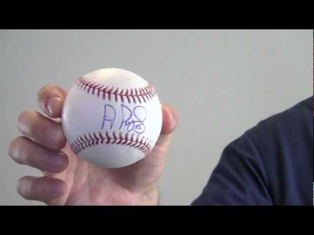Albert Pujols Signed Baseballs Are the Perfect Gift
