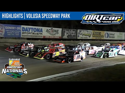 DIRTcar UMP Modifieds | DIRTcar Nationals | Volusia Speedway Park | February 8, 2025 | HIGHLIGHTS - dirt track racing video image