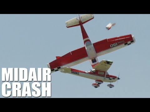 E-Flite Cessna 150 - MIDAIR CRASH - UC9zTuyWffK9ckEz1216noAw