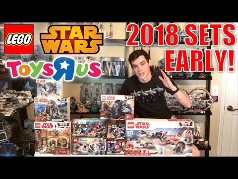 BUYING LEGO Star Wars 2018 Sets EARLY At ToysRUs! | LEGO Vlog! - UCLnr9MzQ_v_a_OPmJkye5lA