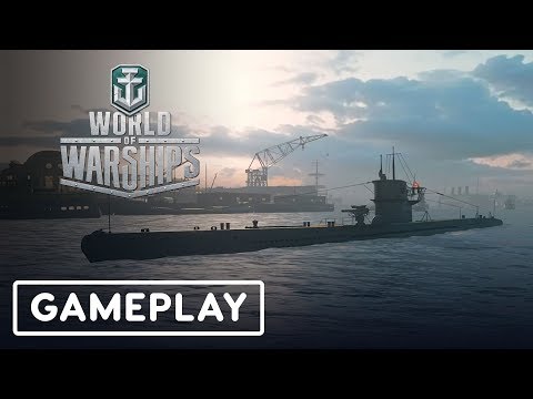 World of Warships: Submarine Gameplay (Work in Progress) - Gamescom 2019 - UCKy1dAqELo0zrOtPkf0eTMw