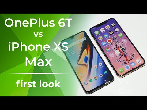 OnePlus 6T vs Apple iPhone XS Max: first look - UCwPRdjbrlqTjWOl7ig9JLHg